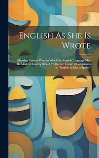 Couverture_English As She Is Wrote
