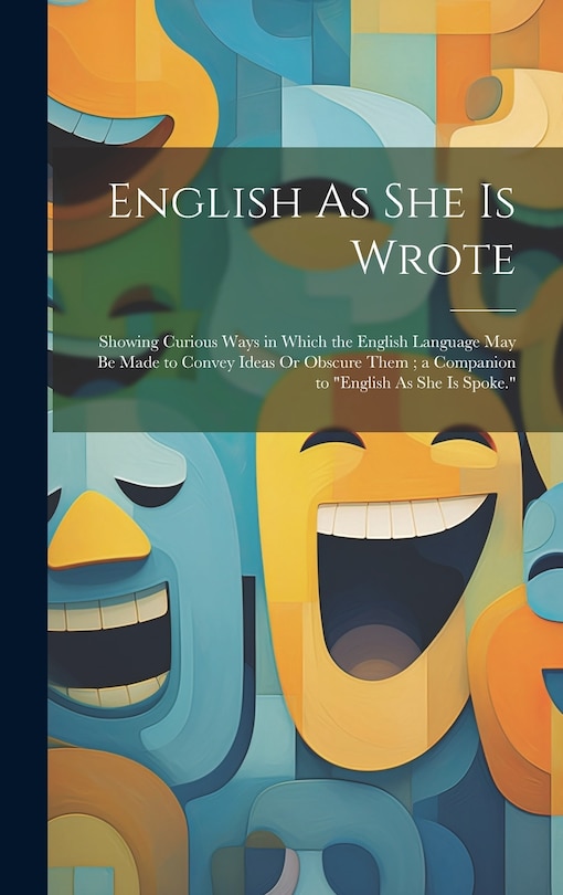 Couverture_English As She Is Wrote