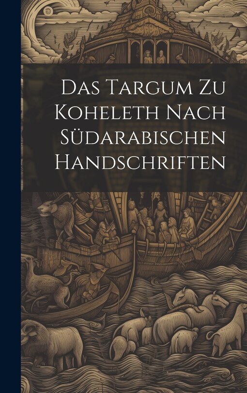 Front cover_Das Targum Zu Koheleth Nach Südarabischen Handschriften