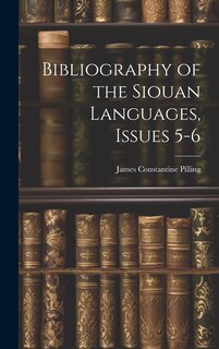 Front cover_Bibliography of the Siouan Languages, Issues 5-6