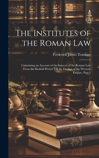 Couverture_The Institutes of the Roman Law