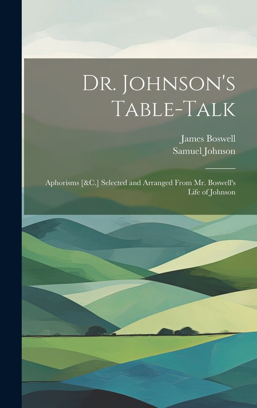 Front cover_Dr. Johnson's Table-Talk