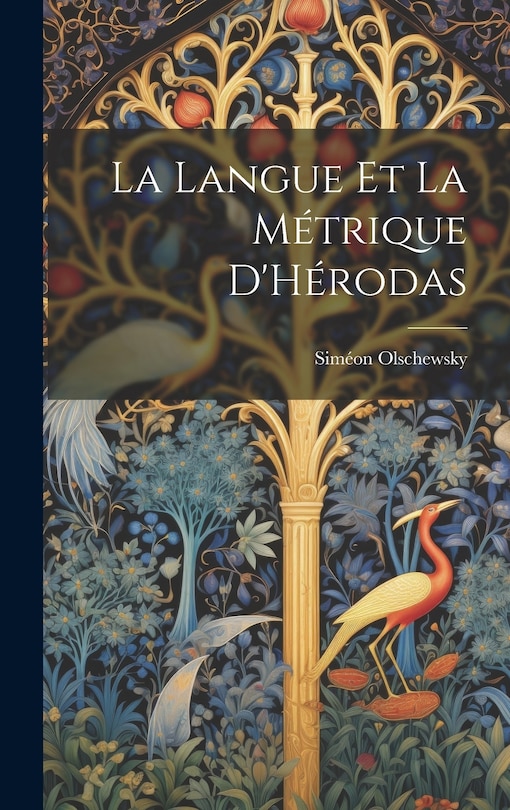 Couverture_La Langue Et La M&eacute;trique D'H&eacute;rodas