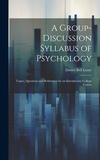 Couverture_A Group-Discussion Syllabus of Psychology