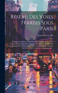 Couverture_Réseau Des Voies Ferrées Sous Paris
