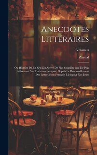 Front cover_Anecdotes Littéraires