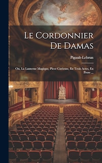 Couverture_Le Cordonnier De Damas