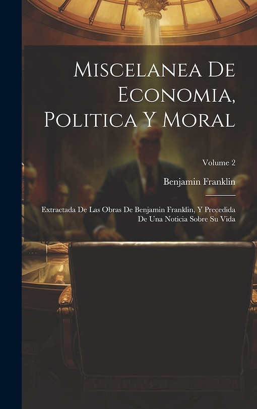 Front cover_Miscelanea De Economia, Politica Y Moral