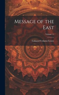 Couverture_Message of the East; Volume 11