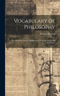 Front cover_Vocabulary of Philosophy