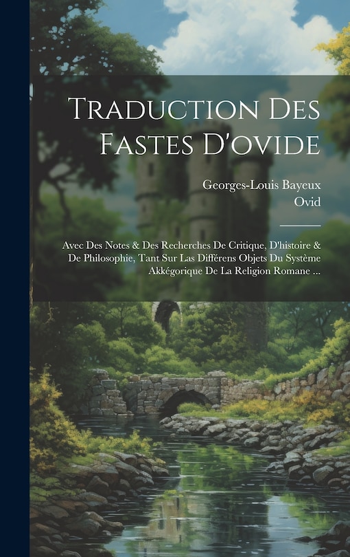 Couverture_Traduction Des Fastes D'ovide