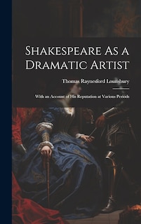 Couverture_Shakespeare As a Dramatic Artist