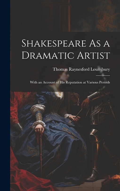 Couverture_Shakespeare As a Dramatic Artist