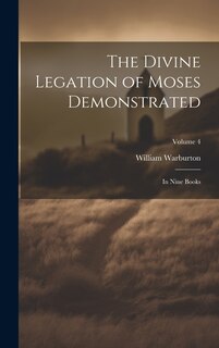 Couverture_The Divine Legation of Moses Demonstrated