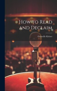 Couverture_How to Read and Declaim