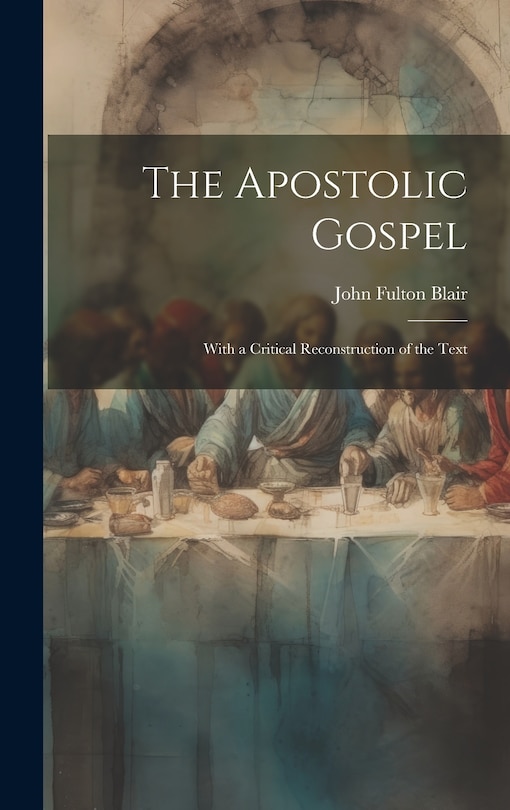 Front cover_The Apostolic Gospel