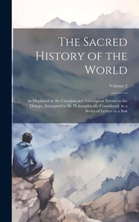 Front cover_The Sacred History of the World