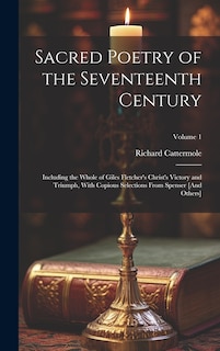 Couverture_Sacred Poetry of the Seventeenth Century