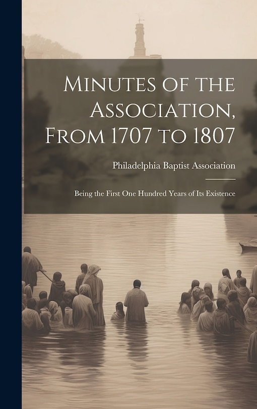 Couverture_Minutes of the Association, From 1707 to 1807