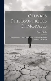 Couverture_Oeuvres Philosophiques Et Morales