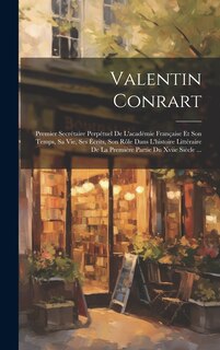 Front cover_Valentin Conrart