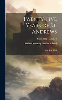 Front cover_Twenty-Five Years of St. Andrews