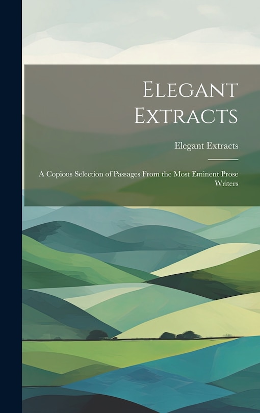 Front cover_Elegant Extracts