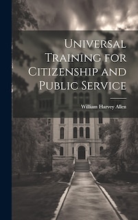 Couverture_Universal Training for Citizenship and Public Service