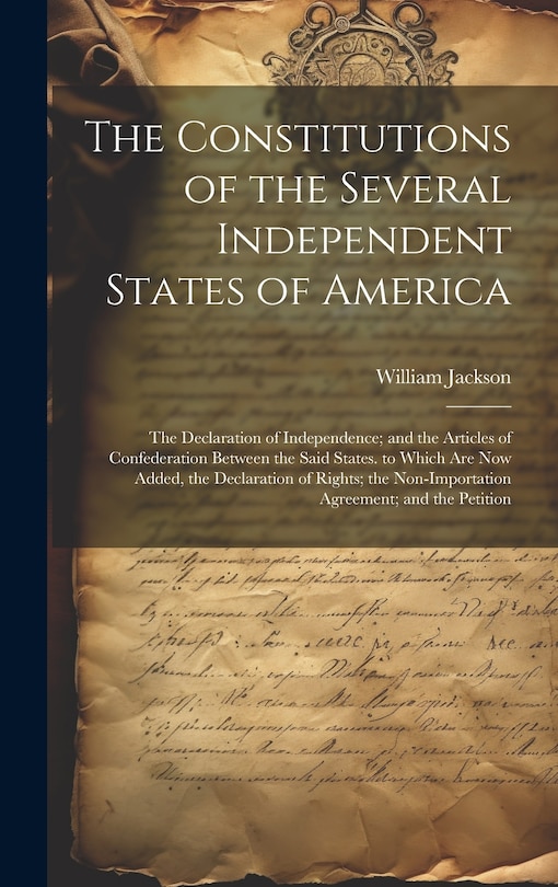 Couverture_The Constitutions of the Several Independent States of America