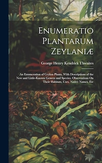 Couverture_Enumeratio Plantarum Zeylani&aelig;