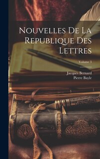 Front cover_Nouvelles De La Republique Des Lettres; Volume 3