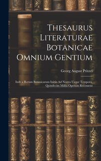 Front cover_Thesaurus Literaturae Botanicae Omnium Gentium