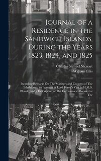 Front cover_Journal of a Residence in the Sandwich Islands, During the Years 1823, 1824, and 1825