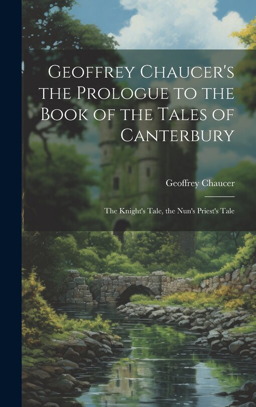 Couverture_Geoffrey Chaucer's the Prologue to the Book of the Tales of Canterbury
