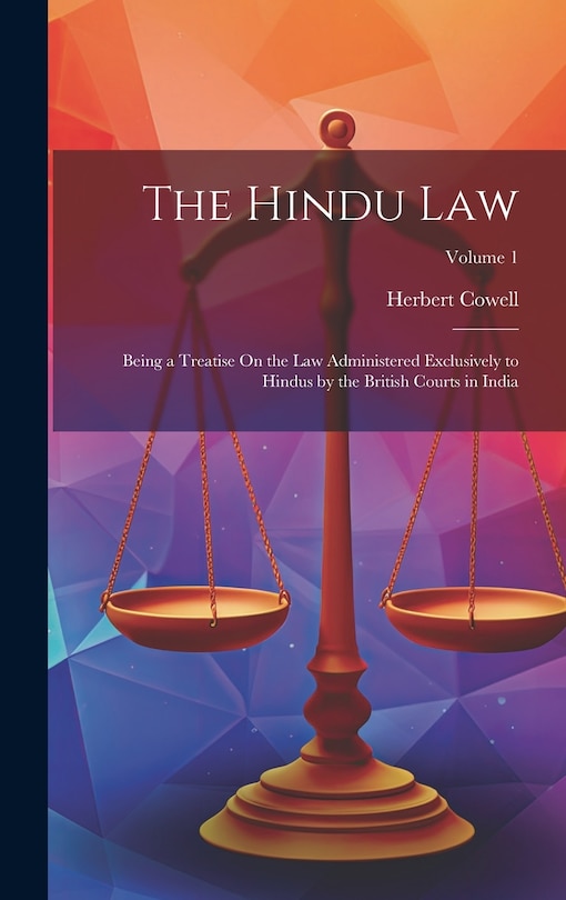 Front cover_The Hindu Law