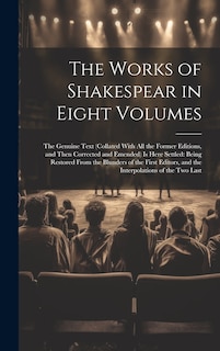 Front cover_The Works of Shakespear in Eight Volumes