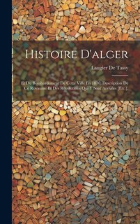 Couverture_Histoire D'alger