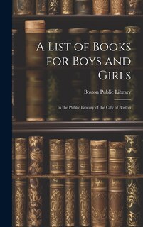 Front cover_A List of Books for Boys and Girls