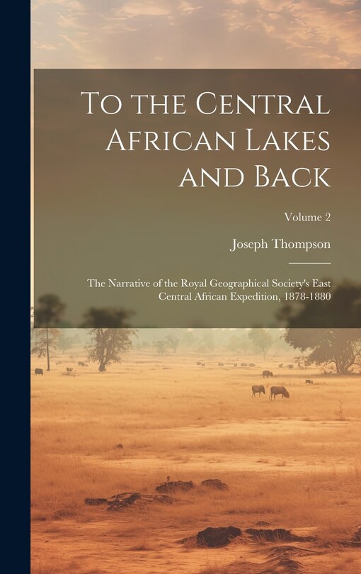 Front cover_To the Central African Lakes and Back