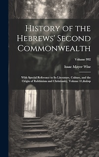 Front cover_History of the Hebrews' Second Commonwealth