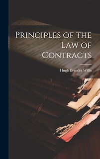 Couverture_Principles of the Law of Contracts