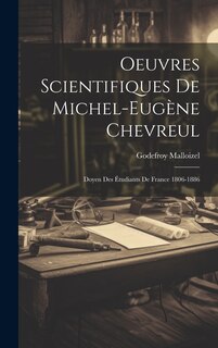 Front cover_Oeuvres Scientifiques De Michel-Eugène Chevreul