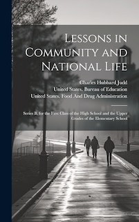 Front cover_Lessons in Community and National Life