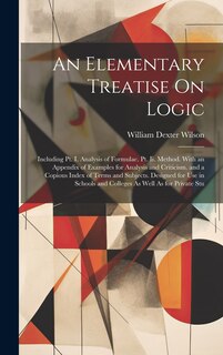 Front cover_An Elementary Treatise On Logic