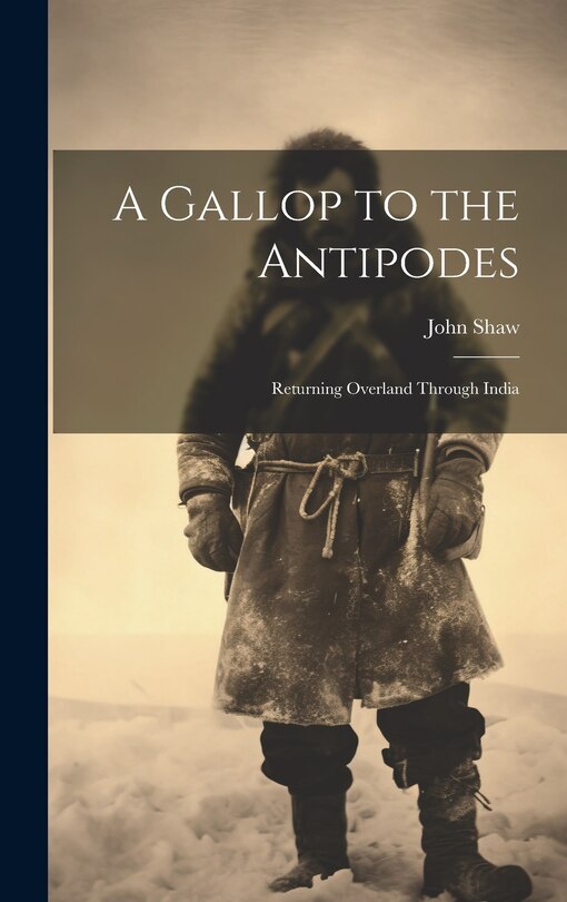 Front cover_A Gallop to the Antipodes
