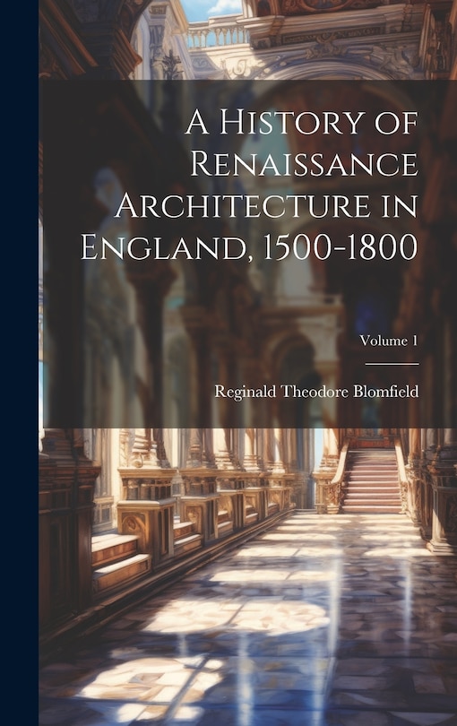 Front cover_A History of Renaissance Architecture in England, 1500-1800; Volume 1