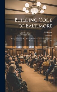 Front cover_Building Code of Baltimore
