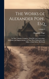 Front cover_The Works of Alexander Pope, Esq