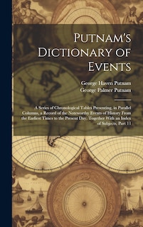 Couverture_Putnam's Dictionary of Events