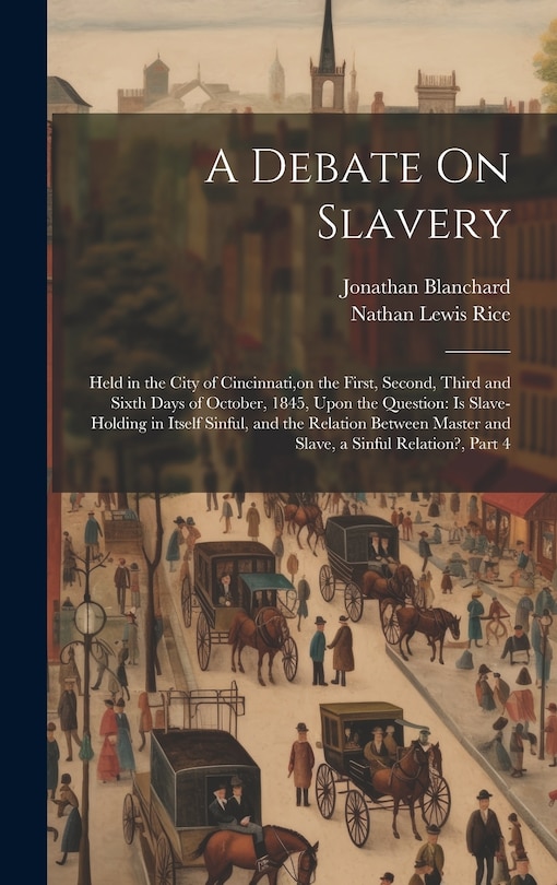 Front cover_A Debate On Slavery